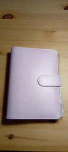 Pořadač kroužkový A6 růžový