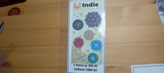Obálka A6 Obálková výzva Indie